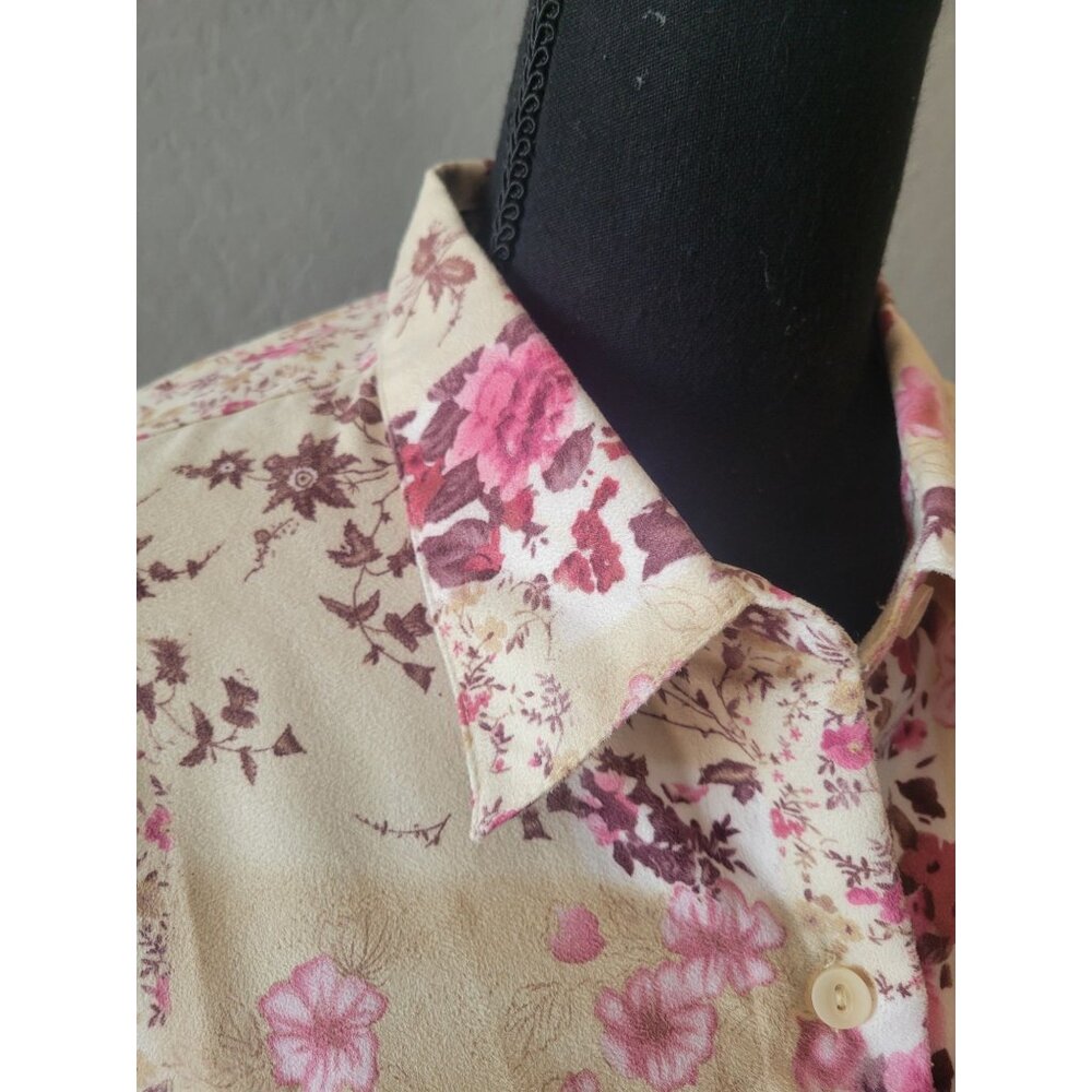 Lemon Grass Lightweight Polyester Material Floral… - image 3